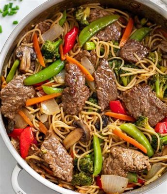  牛肉米粉、香ばしく炒められた牛肉とツルツルの麺が織りなす至福のハーモニー！